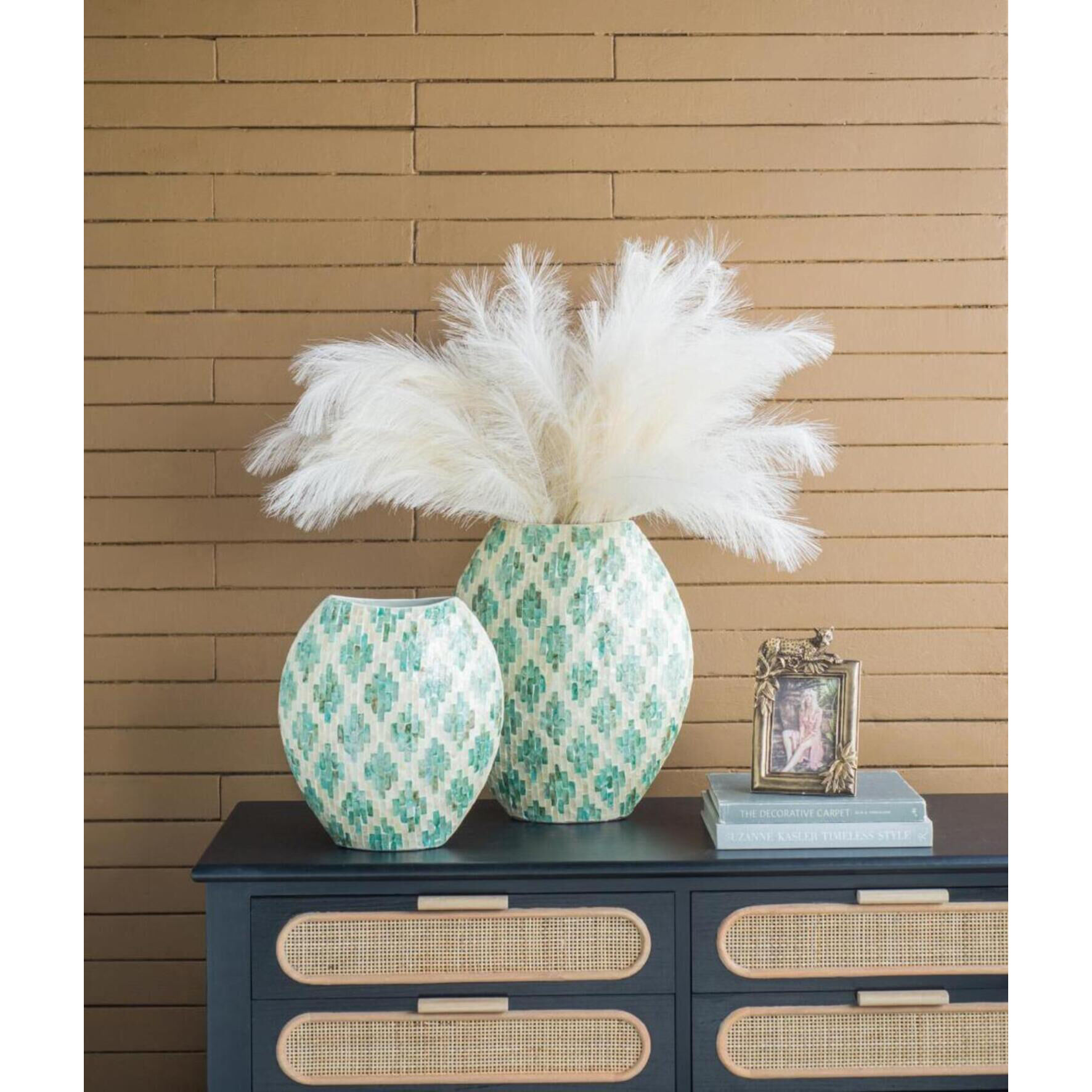 Diamond 17.7 X 7.1 inch Vase