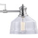 Beloit LED 36.5 inch Satin Nickel Linear Chandelier Ceiling Light