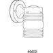 Utility Lantern Outdoor Wall Lantern in Black