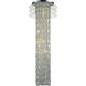 Zoey 6 Light 20 inch Clear with Polished Chrome Chandelier Ceiling Light