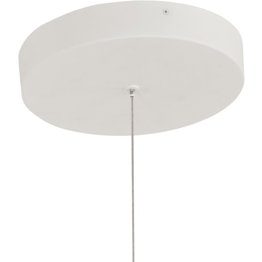 Snow Sprite LED 33.5 inch Matte White Pendant Ceiling Light