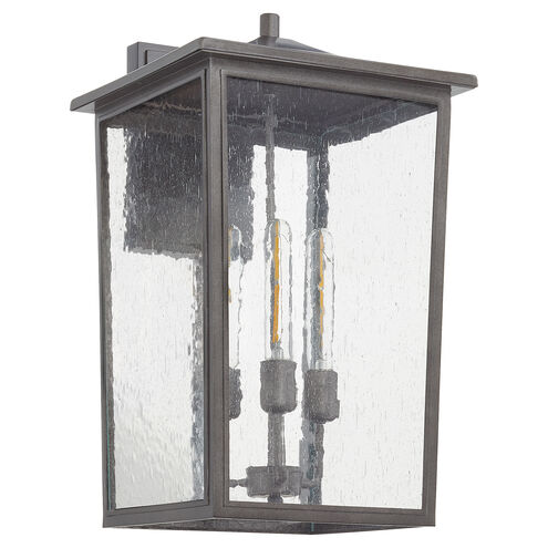 Riverside Outdoor Wall Mount in Weathered Zinc