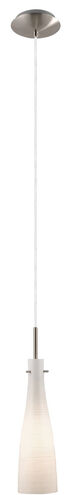 Kameo 1 1 Light 3.5 inch Matte Nickel Mini Pendant Ceiling Light