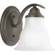 Trinity 1 Light 6.5 inch Antique Bronze Bath Vanity Wall Light