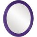 Virginia Glossy Royal Purple Wall Mirror