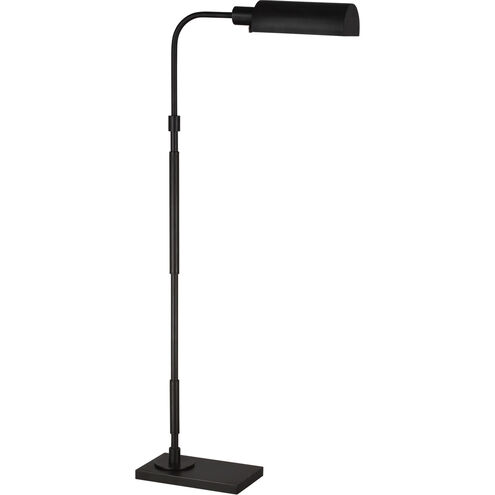 C&M by Chapman & Myers Kenyon 47.38 inch 9 watt Aged Iron Task Floor Lamp Portable Light