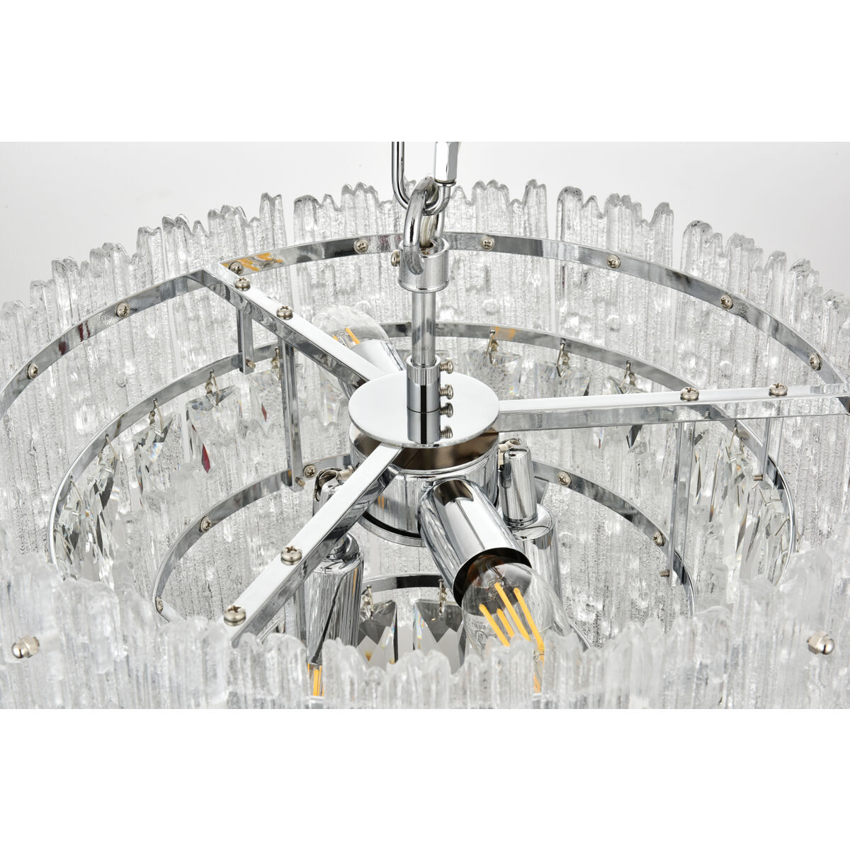 Emilia 4 Light 15 inch Chrome Pendant Ceiling Light