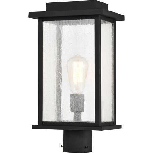 Sullivan 17 inch Matte Black Post Lantern