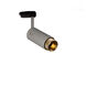 Exhaust Track 1 Light 110-120 Stone / Brass Spotlight Ceiling Light
