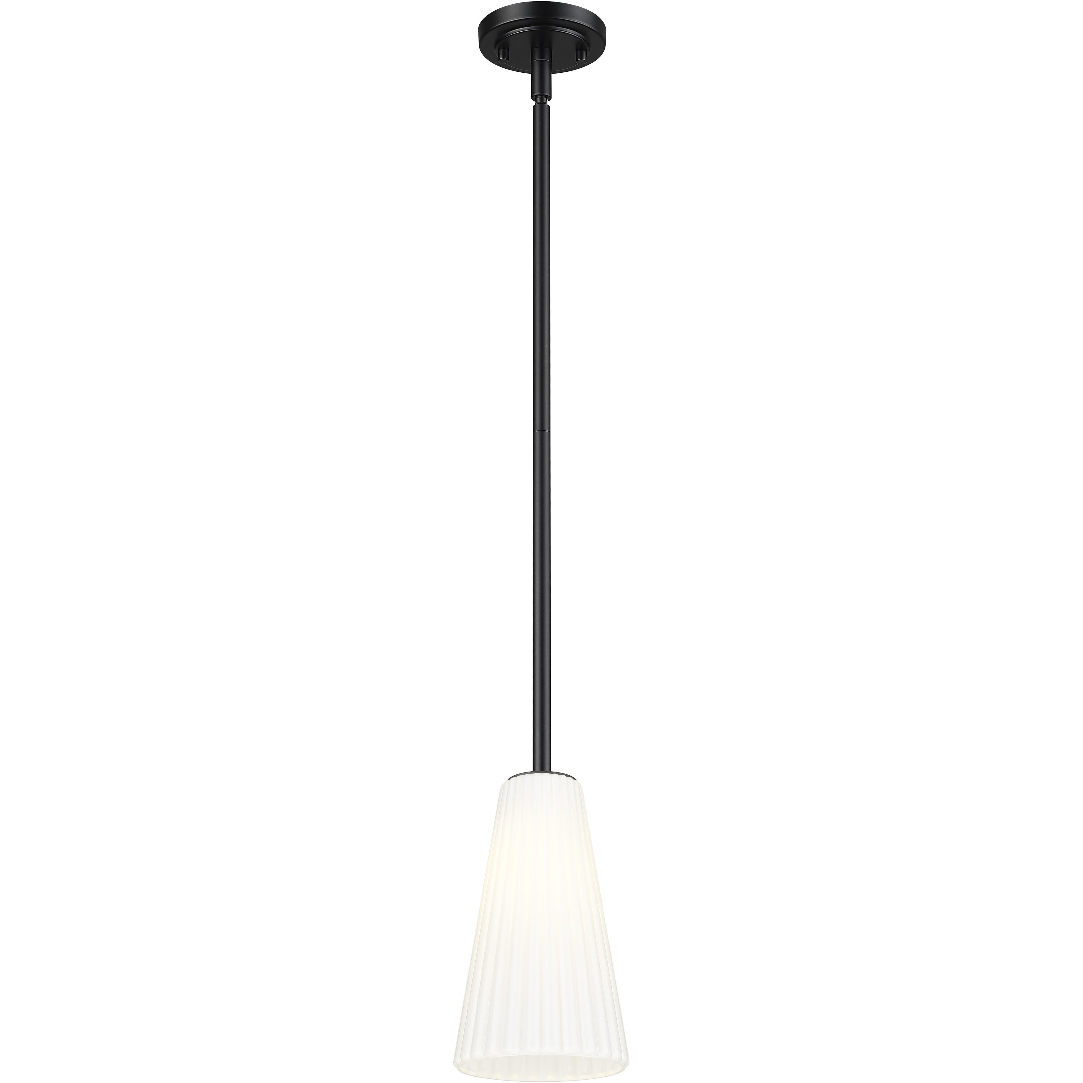 Farrell 1 Light 6 inch Matte Black Pendant Ceiling Light