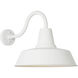 Sean Lavin Barn Light 1 Light 15 inch Outdoor Textured White Outdoor Wall Lantern