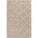 Central Park 72 X 48 inch Khaki Rugs, Rectangle