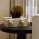 Facci 11 inch Ivory and Antique Brass Box