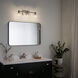 Harmony 3 Light 25 inch Brushed Nickel Wall Mt Bath 3 Arm Wall Light