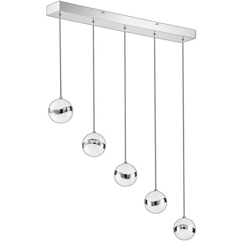 Mystyke 120 LED 36.25 inch Chrome LED Bar