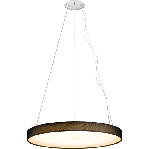 Fabria Matte White Pendant Ceiling Light