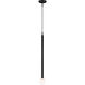 Kelly by Kelly Wearstler Nodes 1 Light 8 inch Midnight Black Pendant Ceiling Light