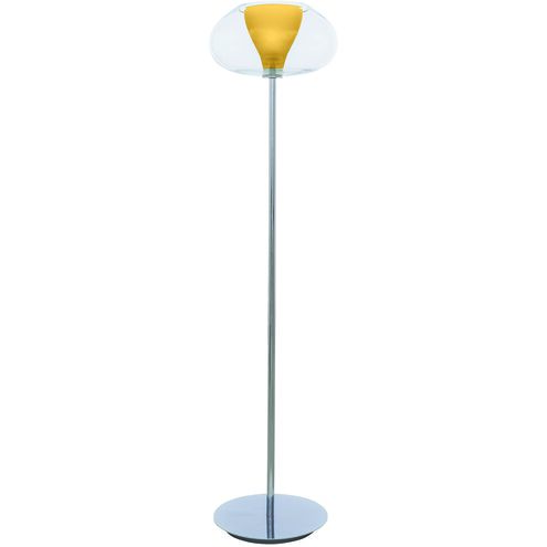 Soft 68 inch 100.00 watt Chrome Torchiere Portable Light