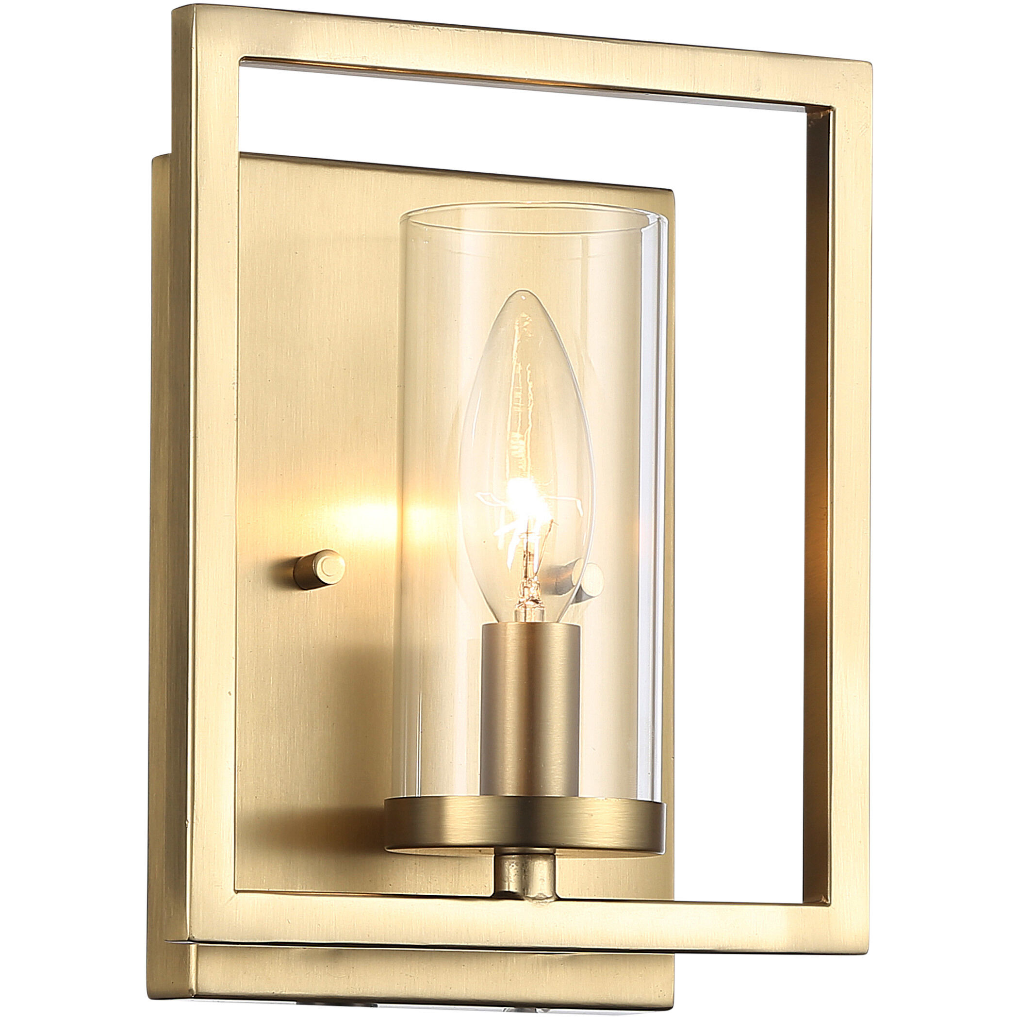 Marco 1 Light 7 inch White Gold Wall Sconce Wall Light