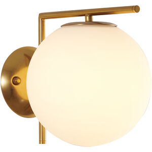 Canada LED 8 inch Brass Wall Sconce Wall Light