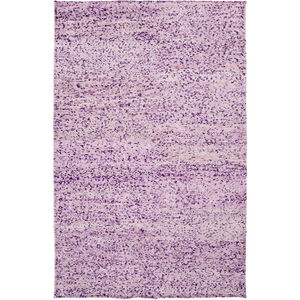 Bazaar 132 X 96 inch Lilac, Bright Purple, Cream, Violet Rug
