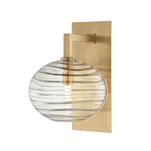 Breton LED 8.5 inch Aged Brass Wall Sconce Wall Light
