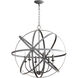 Celeste 6 Light 25.5 inch Zinc Chandelier Ceiling Light