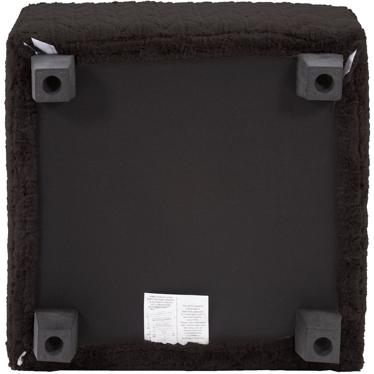 Pod Angora Ebony Chair with Slipcover