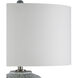 Agatha 29.5 inch 150 watt Reactive Black & White Table Lamp Portable Light