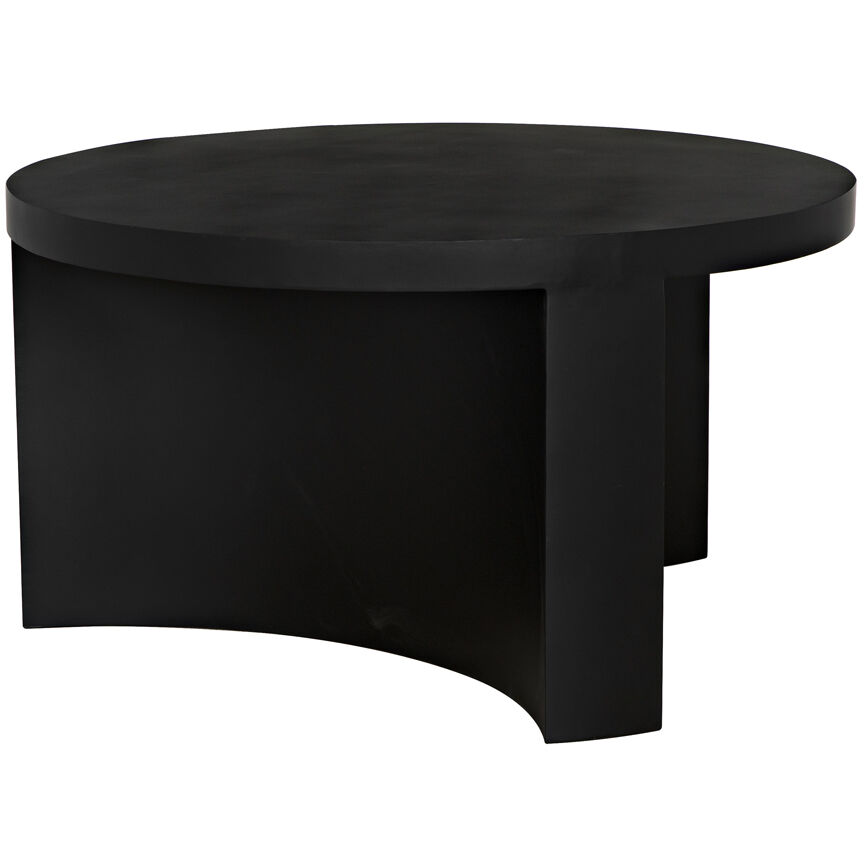 Steward 36 X 36 inch Matte Black Coffee Table, A