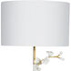 Thylane 33 inch 150.00 watt White Buffet Lamp Portable Light