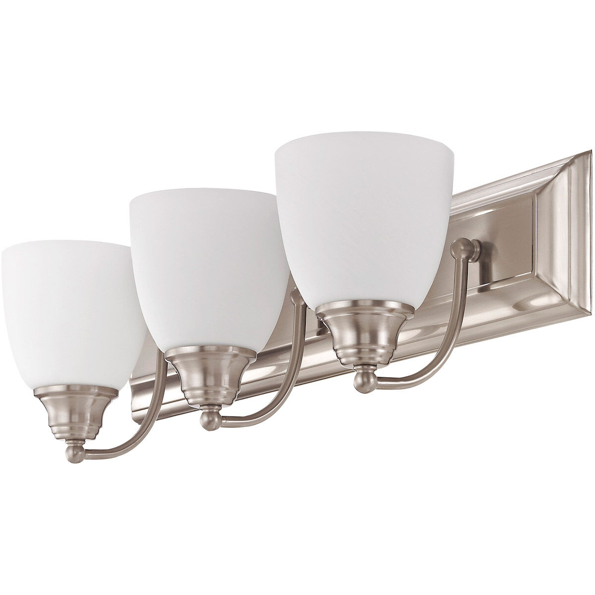 Springfield 3 Light 24 inch Brushed Nickel Bath Vanity Wall Light