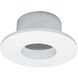 Iolite Can-Less Matte Powder White Recessed Trim