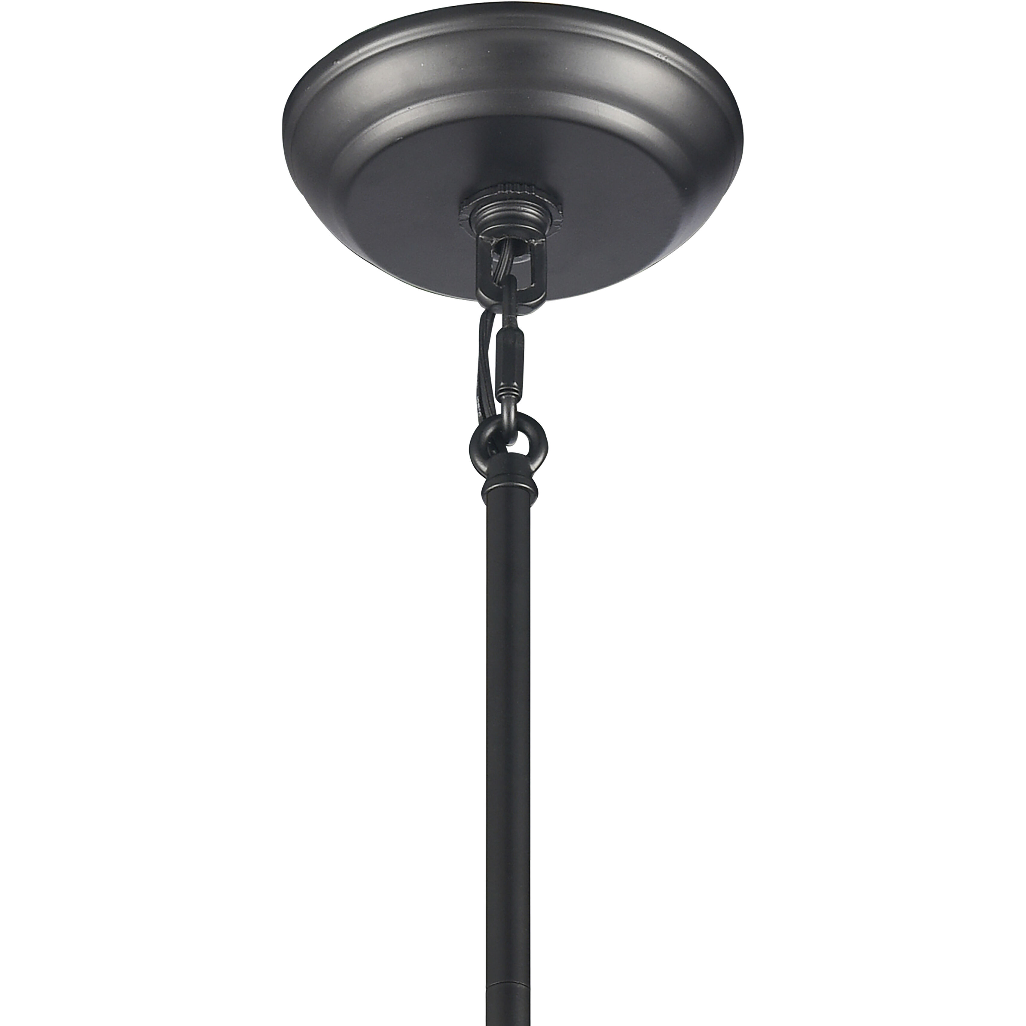 Sven 1 Light 12 inch Matte Black Pendant Ceiling Light
