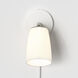 Carlton 1 Light 4.33 inch Matte White ADA Interior Wall Light