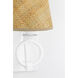 Pendelton 1 Light 6 inch White Plaster Wall Sconce Wall Light