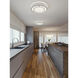 Reeves 1 Light 20.25 inch Satin Nickel Flush Mount Ceiling Light