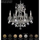 Sophia 9 Light French Gold Chandelier Ceiling Light in Heritage