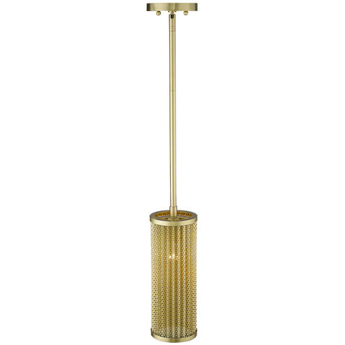 Basetti 1 Light 5 inch Gold Pendant Ceiling Light