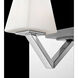 Anglo 4 Light 26 inch Chrome Vanity Light Wall Light