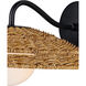 Barbary 1 Light 8 inch Black Outdoor Wall Sconce