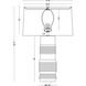 Rita 26.5 inch 150.00 watt Black Table Lamp Portable Light