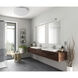 Edge LED 30 inch Satin Nickel Bath Vanity Light Wall Light