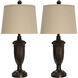Signature 31 inch 150 watt Madison Bronze Table Lamp Portable Light