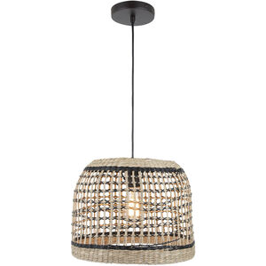 Silay 1 Light 13 inch Natural Pendant Ceiling Light