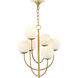 Sunnylands 6 Light 17 inch Brass Chandelier Ceiling Light
