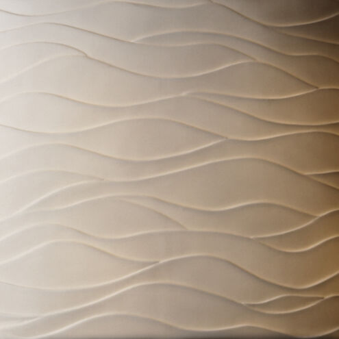 Porcelina LED 25 inch Dark Bronze Chandelier Ceiling Light in Waves