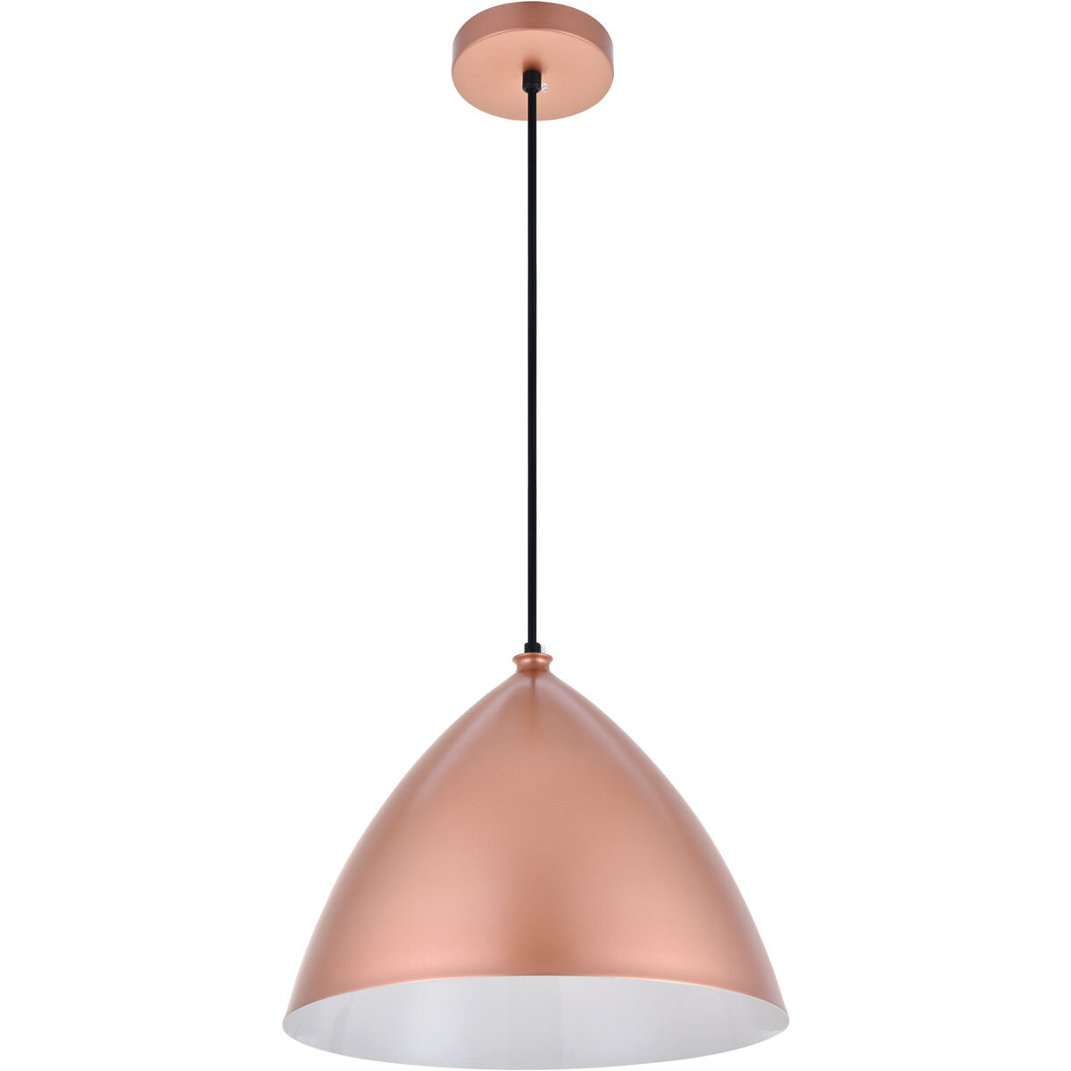 Kenneth 1 Light 13.5 inch Honey Gold Pendant Ceiling Light