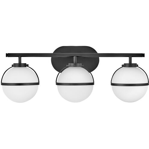 Hollis LED 24 inch Black Vanity Light Wall Light