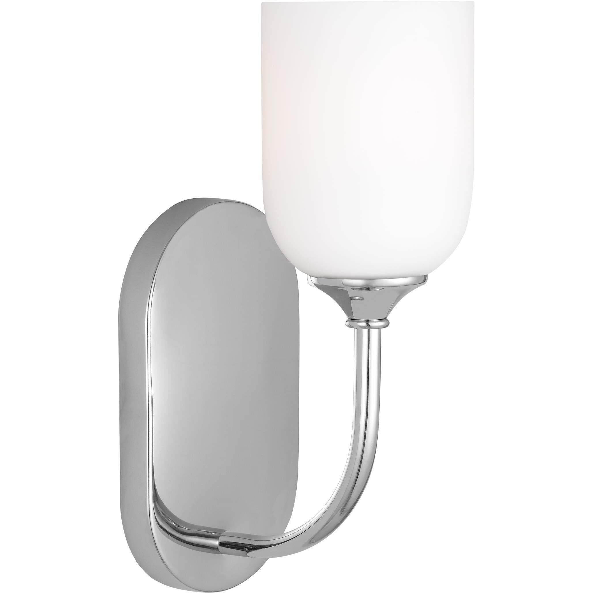 Emile 1 Light 4.63 inch Chrome Wall Bath Fixture Wall Light